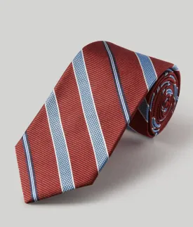 Robert Talbott Red Multi Repp Tie