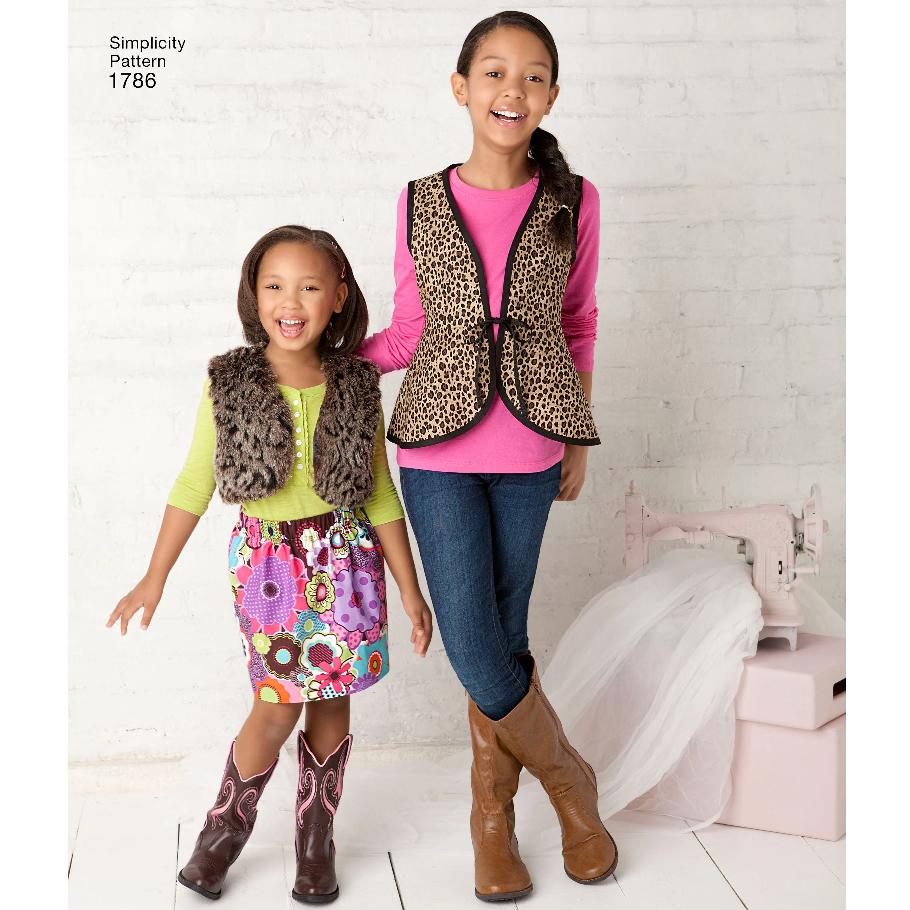 Simplicity Pattern 1786 Learn to Sew Child's & Girls'  Sportswear