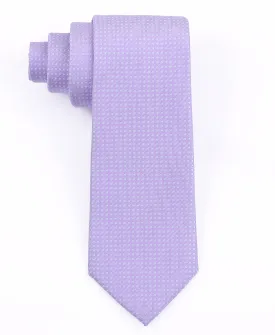 TB Men's Premium Necktie Mini Dot Lilac