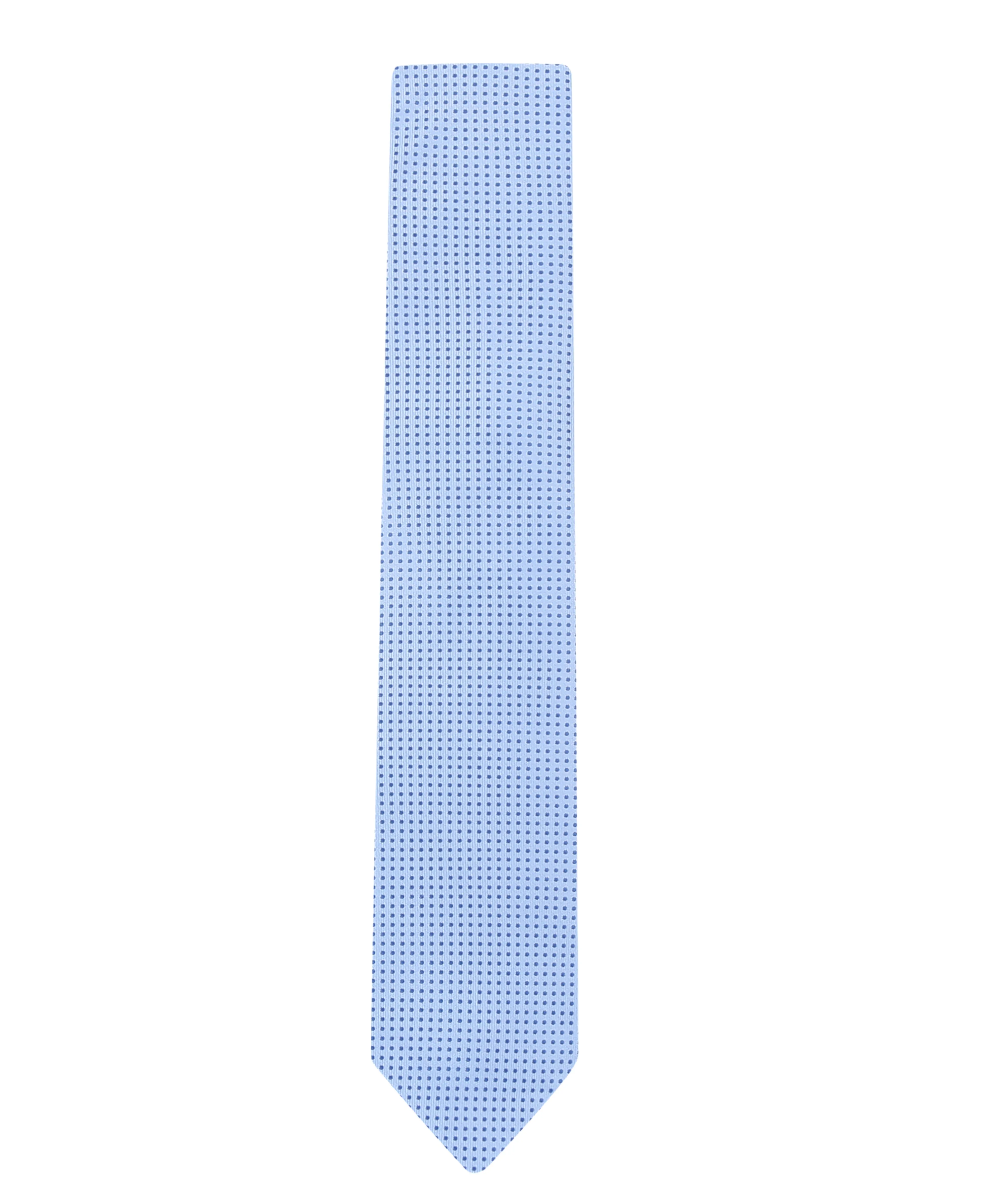 TB Men's Premium Necktie Mini Dot Sky Blue