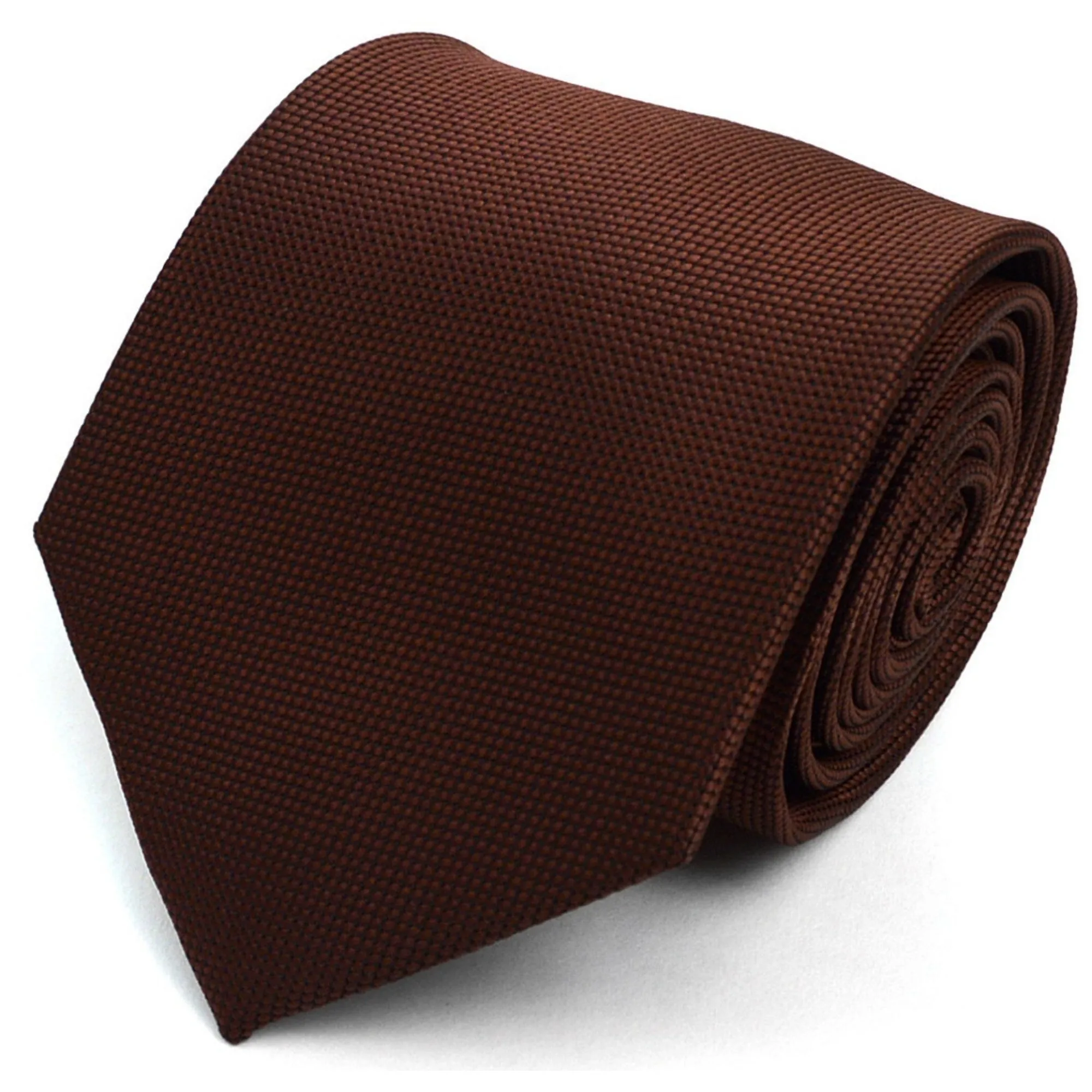 TheDapperTie Boy's Solid Color Microfiber Poly Woven 2.5 Inch Wide And 49 Inch Long Necktie