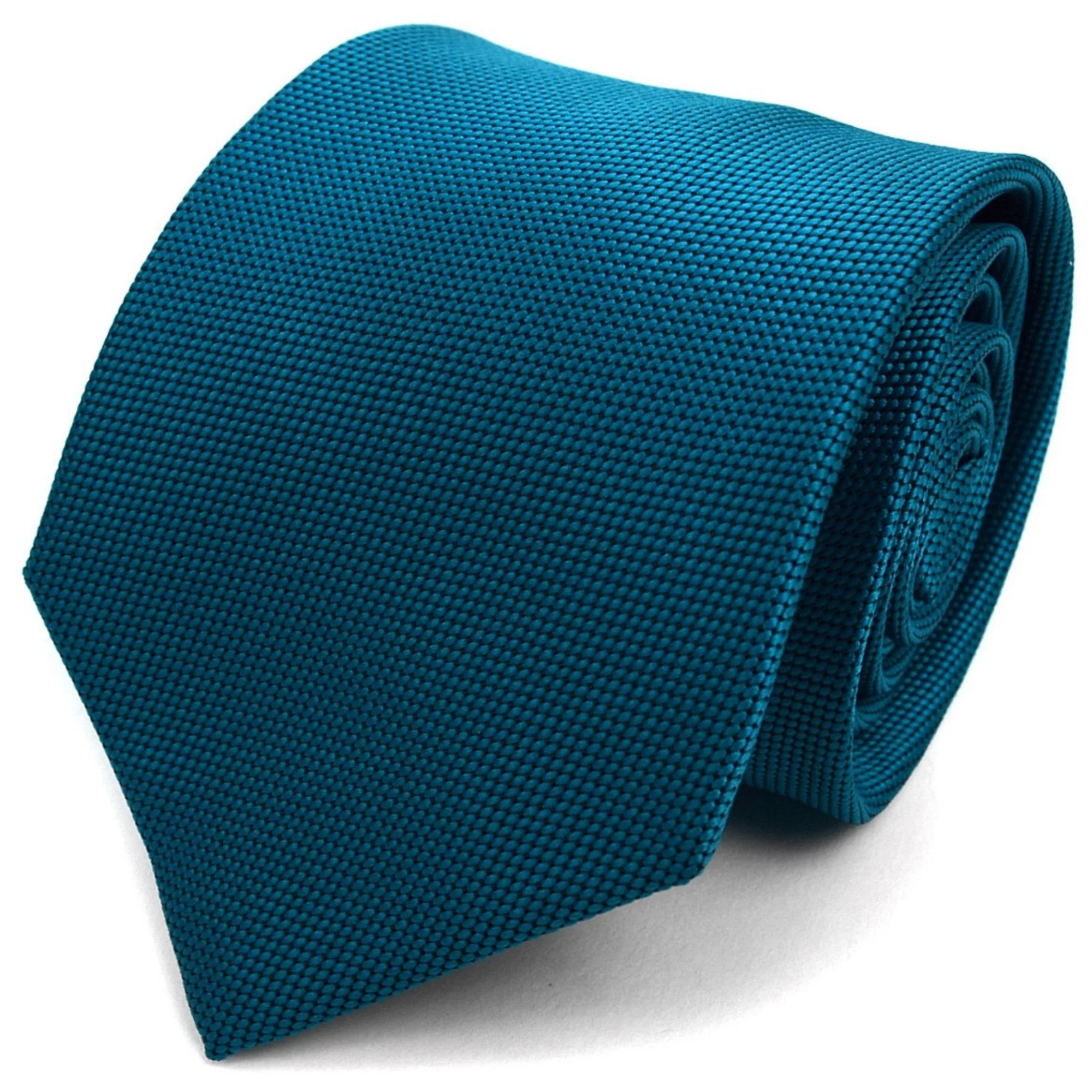 TheDapperTie Boy's Solid Color Microfiber Poly Woven 2.5 Inch Wide And 49 Inch Long Necktie