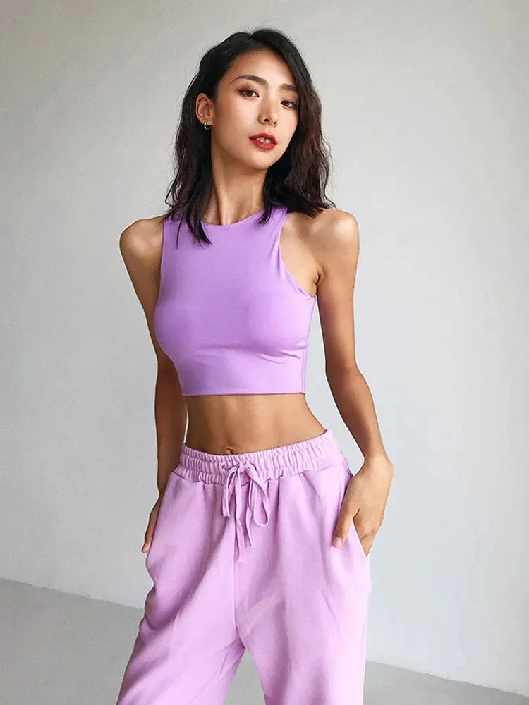 Tight Elastic All-Match Navel Cropped Short Sleeve Tee