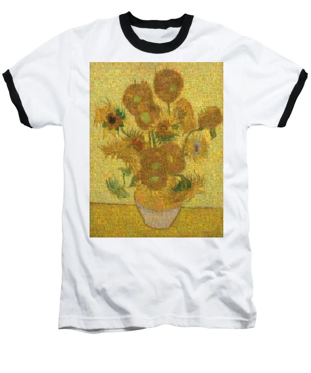 Tribute to Van Gogh - 2 - Baseball T-Shirt