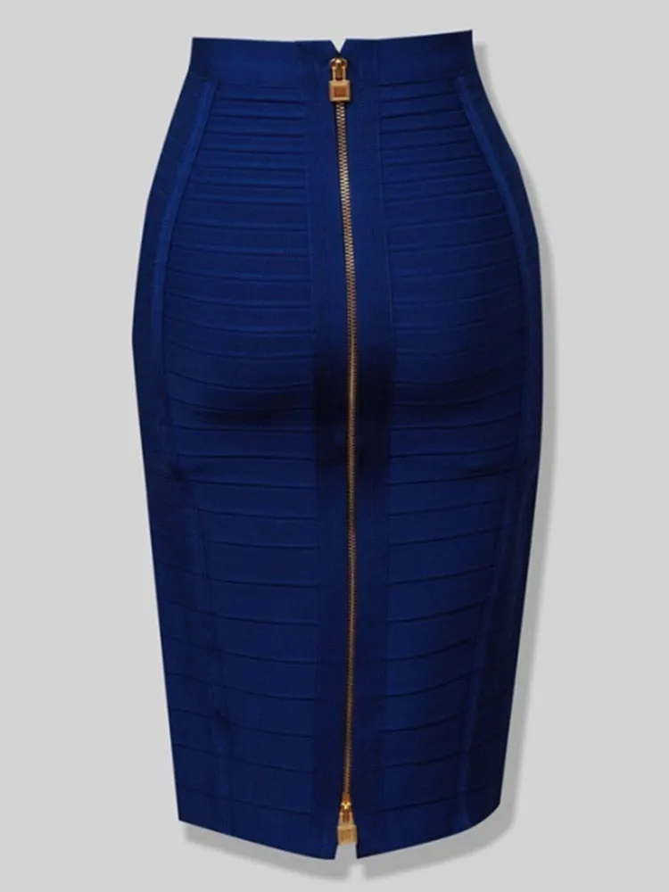 Women Elastic Bodycon Summer Pencil Skirt