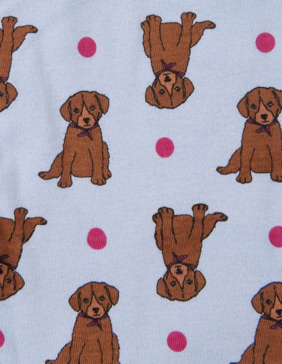 Women's Cotton Puppy Pajamas