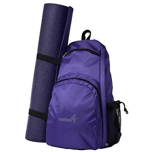 Yoga Mat Backpack Multi Purpose Crossbody Sling