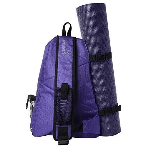 Yoga Mat Backpack Multi Purpose Crossbody Sling